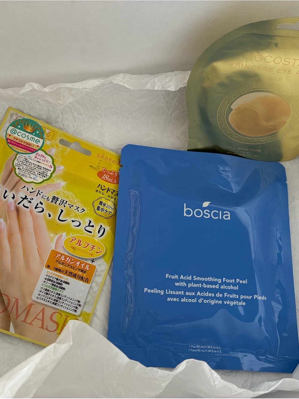 boscia Blue Fruit Acid Smoothing Foot Peel Pack